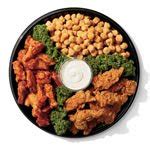 Walmart chicken trio platter. Chicken Trio Tray, medium: 15-20 people: $28: Chicken Trio Tray, large: 20-25 people: $44: ... Walmart deli fried chicken and Walmart deli pizza are two such options. But it’s menu doesn’t end on … 