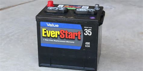 EverStart Plus. EverStart plus is a mid-range battery from Walmart with a reliable starting power. Starting price is under $80 and considering two years free replacement warranty, which is an excellent deal. Starting power for EverStart plus is 525 CCA and goes all the way to 750 CCA.. 