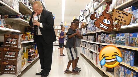 Get the Sharter here http://thesharter.bigcartel.com/In this video Funny Wet Fart Prank at Walmart | The Sharter Toy we head to Walmart.The Tracy movie has f.... 