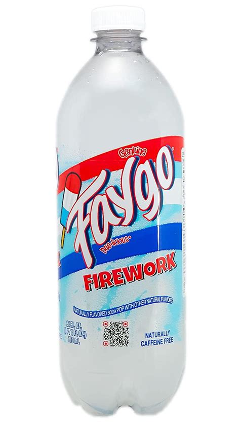 Product details. Brand:Faygo. Flavor :Firework. Size: 24 FL OZ. Count: 12 Count. Faygo - Firework - 24 FL OZ / 12 Count. We aim to show you accurate product information. Manufacturers, suppliers and others provide what you see here, and we have not verified it.. 
