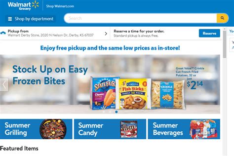 Walmart food shopping online. Buy pantry food online or in-store. A well-stocked pantry ensures that you have essential ingredients on hand to prepare tasty meals for yourself and your family. Whatever pantry food is on your shopping list, Walmart Canada makes it quick and simple for you to buy pantry food online and have your order delivered to your home. 