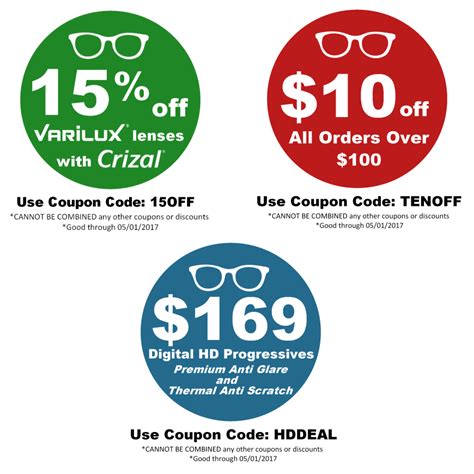 30% off. Save on eyeglasses & sunglasses. Code: EARLY30. Copy Code. More details. 50% off all lens upgrades. Level up your lenses. Code: LENSES50. Copy Code. More …. 