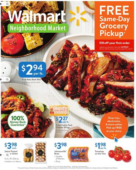Walmart grocery ad next week.  Browse through the current Walmart Weekly Ad and look a...