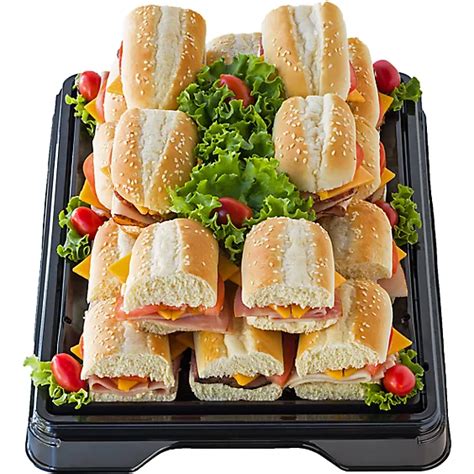 Walmart hoagie trays. Order sandwiches, party platters, deli meats, cheeses, side dishes, and more at everyday low prices at Walmart so you can save money and live better. 