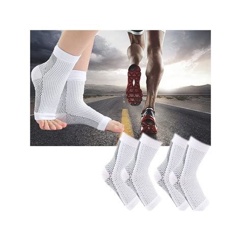 Aosijia 3 Pairs Neuropathy Socks for Women and Men 3 Pairs Open Toe Soothe Compression Socks for Neuropathy Pain, Ankle Brace Plantar Fasciitis Swelling Relief S/M 1 5 out of 5 Stars. 1 reviews Shipping, arrives in 3+ days. 
