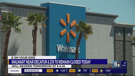 8 ON YOUR SIDE: Walmart near Decatur and 215 Beltway remains closed today. About .... 