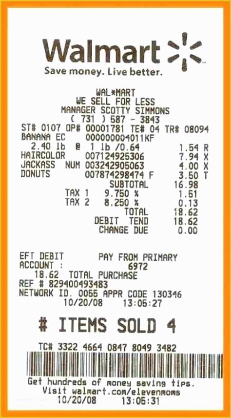 Walmart online receipt template. Things To Know About Walmart online receipt template. 