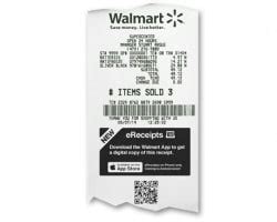 Walmart qr code receipt. EASY: A QR code on a physical receipt can be scanned to create a digital version. Retail giant Walmart is introducing a digital receipt service across its 4,200 US stores, enabling shoppers to store a digital version of their receipt in a mobile app by scanning a QR code shown on their paper receipt or by entering their mobile number at the ... 