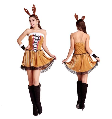 Walmart reindeer costume. Christmas Reindeer Costume, Long Sleeve Zip Up One Piece Jumpsuit Sleepwear for Women Girls Features: -- A nice gift for your sister, mom or girlfriend. -- Hand/Machine wash cold. Wash colors separately. 