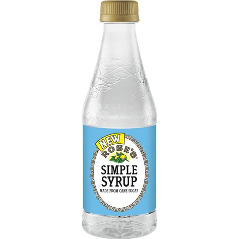 Walmart simple syrup. Things To Know About Walmart simple syrup. 