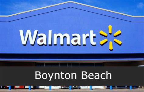Walmart stores in boynton beach fl. See full list on mapquest.com 