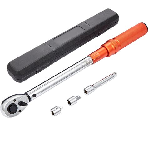 Walmart torque wrench set.  KFFKFF Torque Wrench, 3/8-inch Drive Click Mechanism, Ad...