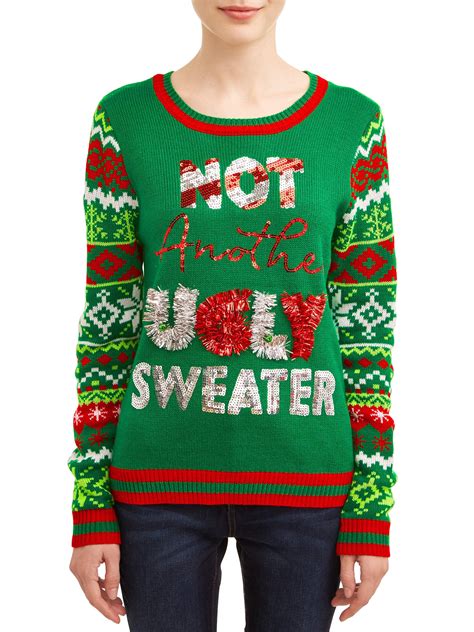 Walmart ugly sweater. Eytino Womens Plus Size V Neck Sweaters Long Sleeve Button Knit Pullover Plus Size Sweaters Tops (1X-5X) 5 4.2 out of 5 Stars. 5 reviews Available for 2-day shipping 2-day shipping 