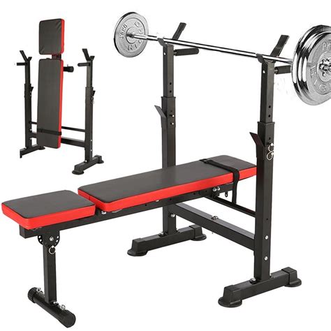 Walmart weight training. Foldable Utility Weight Bench Adjustable Sit Up AB Incline Workout Bench Weight Lifting Flat Home Gym Strength Training Equipment [1000 LBS Weight Capacity] Dumbbell Bars, Durable Household Barbell Handles Anti-slip 50KG Loading Fitness Equipment With 4Pcs Nuts For Weight Lifitng Training For Exercises 