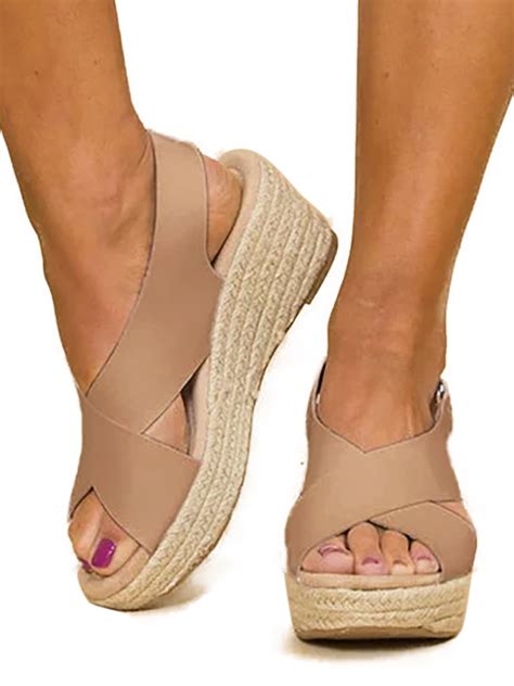 Walmart womens sandals clearance. HOMBOM. HOMBOM Womens Sandals Flip Flops for Women,Women's Orthopedic Sandals Wedge Flip-flops Outer Beach Sandals Comfortable Shoes With Ergonomic Soles. 176. Shipping, arrives in 3+ days. $ 4199. 