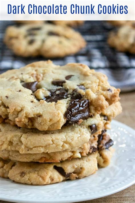 Walnut Dark Chocolate Chunk Cookies Recipe - Mama Likes To …