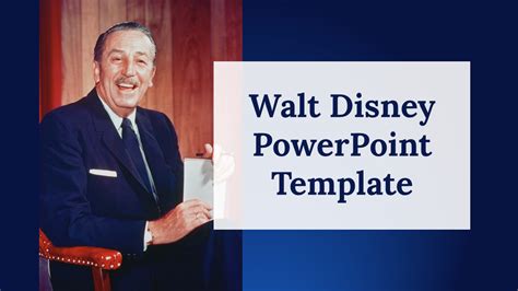 Walt Disney Powerpoint Template Free