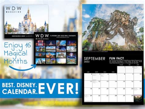 Walt Disney World Calendar 2022