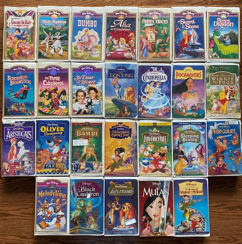 1980 – The First Disney VHS are Released. Disney create their own subsidiary company ‘Walt Disney Home Video’ Disney release 14 titles on VHS and Betamax. These titles are licensed to Fotomat for rental only. Disney were worried that the strategy would harm theatrical re-releases and the 14 titles featured none of their animated classics.. 