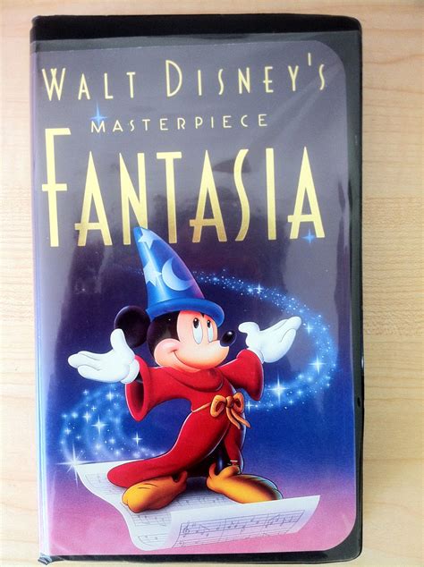 Walt disney fantasia vhs. Nov 14, 2000 · After numerous unsuccessful attempts to develop a Fantasia sequel, The Walt Disney Company revived the idea shortly after Michael Eisner became chief executive officer in 1984. Development paused until the commercial success of the 1991 home video release of Fantasia convinced Eisner that there was enough public interest and funds for a sequel ... 
