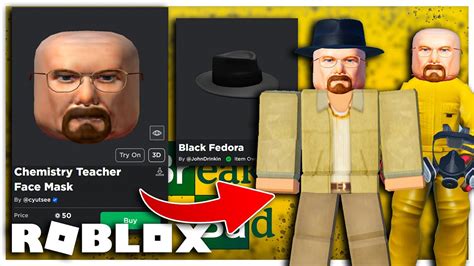 Walter White Avatar Outfit Head on Roblox - YouTube