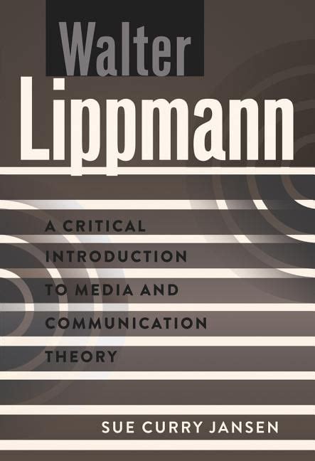 Walter lippmann theory
