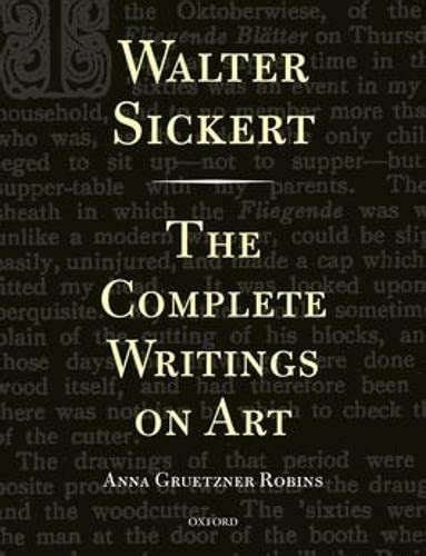 Walter sickert the complete writings on art. - Adventures in food and nutrition teacher s resource guide.