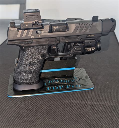  The PDP is the most modular and versatile pistol ever designed by Walther. With two distinctly different frame sizes and three different lengths of slides available you can truly tailor this pistol to be READY for your specific needs. Any slide length can fit on any frame, even if it is not a factory offering. 