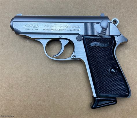I believe Germany could not make firearms as an agreement of WW II surrender terms, so Walther licensed Manurhin to manufacture the PP and PPK line of handguns. I personally own two PPK .22 lr Manurhin's. One a steel frame, and the other a dural frame but not marked PPK/L, but the 500,000 Lr serial number range.. Walther ppk serial number list