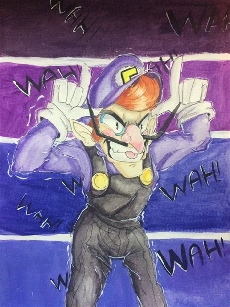 Waluigi Drawing!!!! Mario Amino