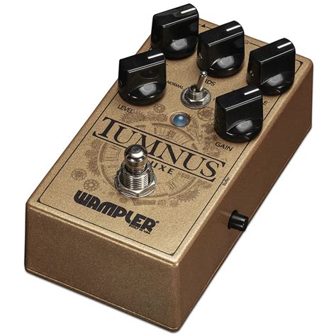 Wampler - The Wampler Gearbox dual overdrive pedal features two independent circuits in one enclosure. Channel one is a tweaked version of the Tumnus circuit, with Level, Tone, and Gain knobs. Channel two is a modified Pinnacle circuit, with Gain, Level, Bass, Mids, and Treble knobs. Channel two also boasts a Gate control for filtering out unwanted noise. 
