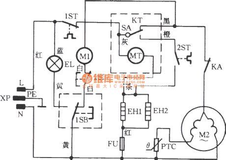 Wanbao BCD148 frost free refrigerator circuit Basic Circuit Circuit