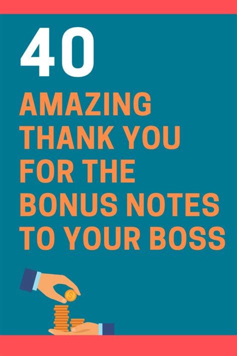 Want To Thank My Boss For A Bonus? - englishforums.com