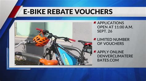 Want a Denver e-bike rebate voucher on Tuesday? You better act fast