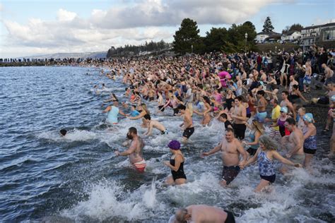 Want to welcome 2024 with a splash? Edmonds’ Polar Bear …