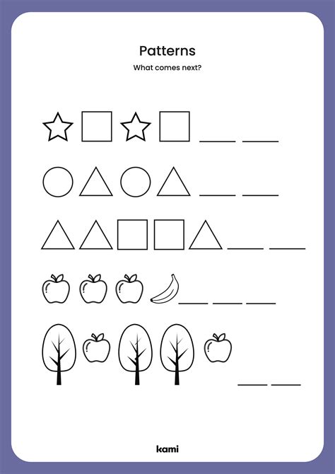 Want your third grade students to practice finding patterns on the
