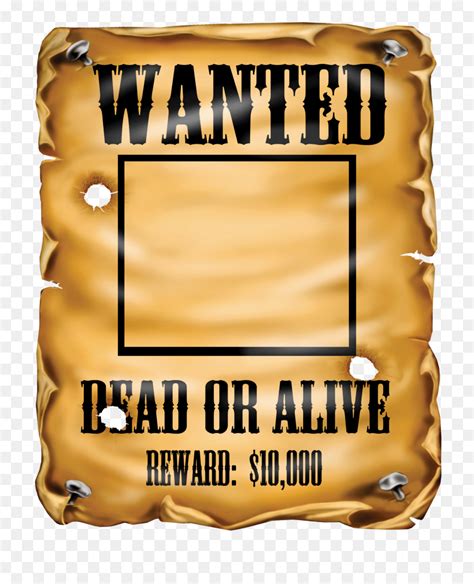 Wanted Png