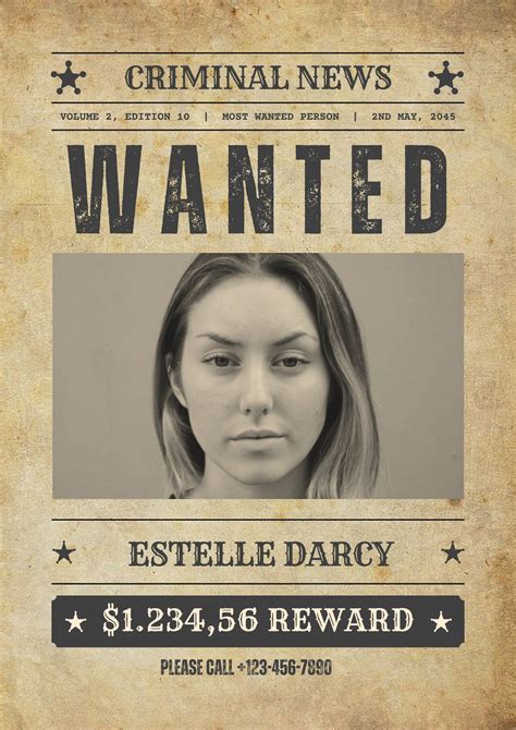 Wanted Posters Template