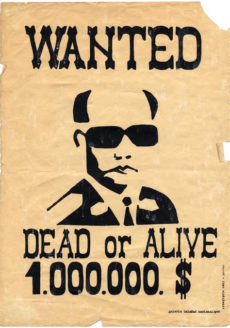 Wanted dead or alive. Things To Know About Wanted dead or alive. 