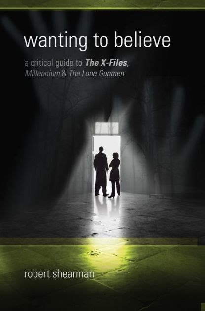 Wanting to believe a critical guide to the x files millennium and the lone gunmen. - Bio 130 exercise 9 lab manual.