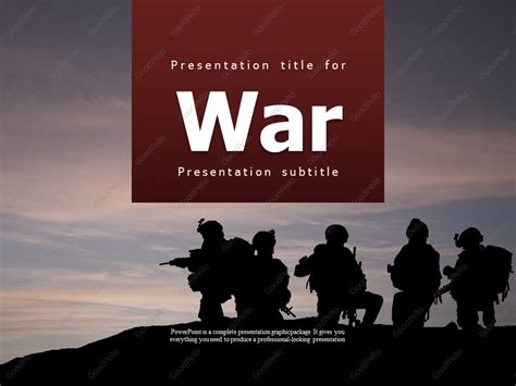 War Powerpoint Template