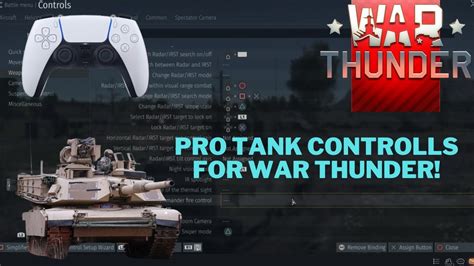 War thunder controller settings.  Tank Controls For PlayStation: &bull; Pro War Thunder Tank se...