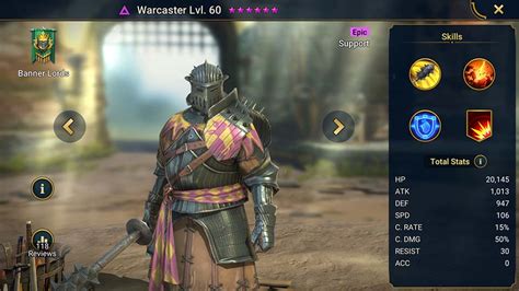 Warcaster raid. Warcaster (or Tower, Helicath, Sir Nicholas) needs to time the a3 block damage skill to block the first aoe and a 3 turn delay works (a1, a2, a1, a3) Maneater opens with his a1, the a3. After those delays are done it’s full auto Syncing by turn 7. Brutal Setup. You will need to actively avoid Seeker taking the stun, anyone else is a valid target. 