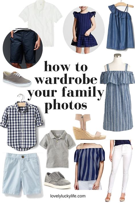 Wardrobe Inspiration For Family Photos - Sophia Lemon