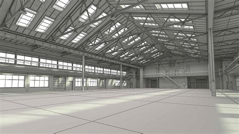 Warehouse 3d model.  Models are ready for render.  Introducing the “Wareho...