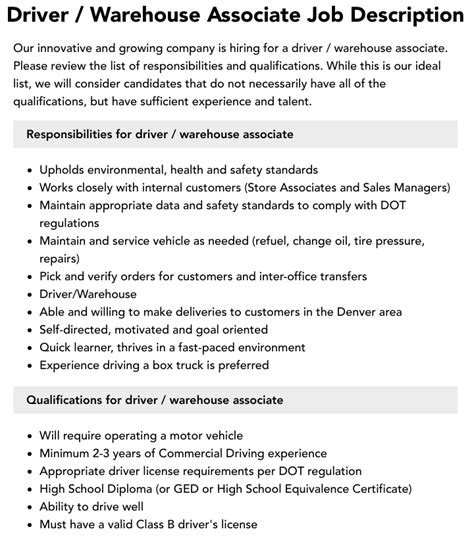 Warehouse jobs ennis tx.  Apply to Warehouse Associate, Delivery Driver, ...