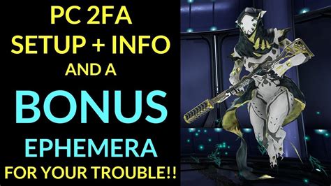 Warframe 2fa. Things To Know About Warframe 2fa. 