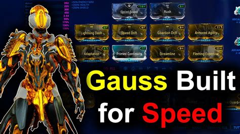 Warframe My Gauss Builds & Colors (I LOVE THIS!)