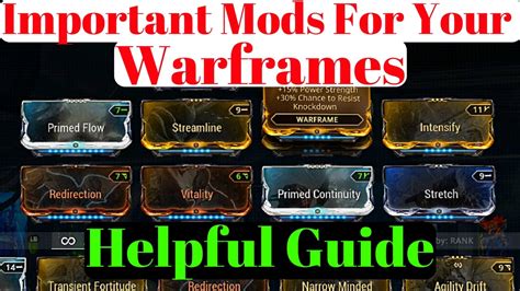 Your Warframe will gain an additional 4% Ability Duration at rank 0 which reaches up to 24% when the mod has been maxed out. Being a mod for your Warframe, this can be added to builds to further increase Ability Duration when needed or make up for it if Corrupted Mods have reduced it.. 