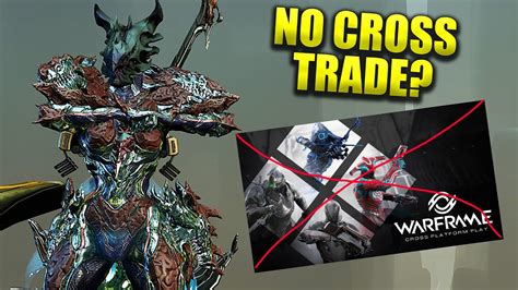 Once a unified Warframe Cross Platform Save Account is created, you will no longer be able to access any Linked accounts' progress or Inventory aside from those of the Primary Account. ... Yes, you are able to trade with players on different platforms (depending on those players' Cross Platform settings). Trading will function the same as ...